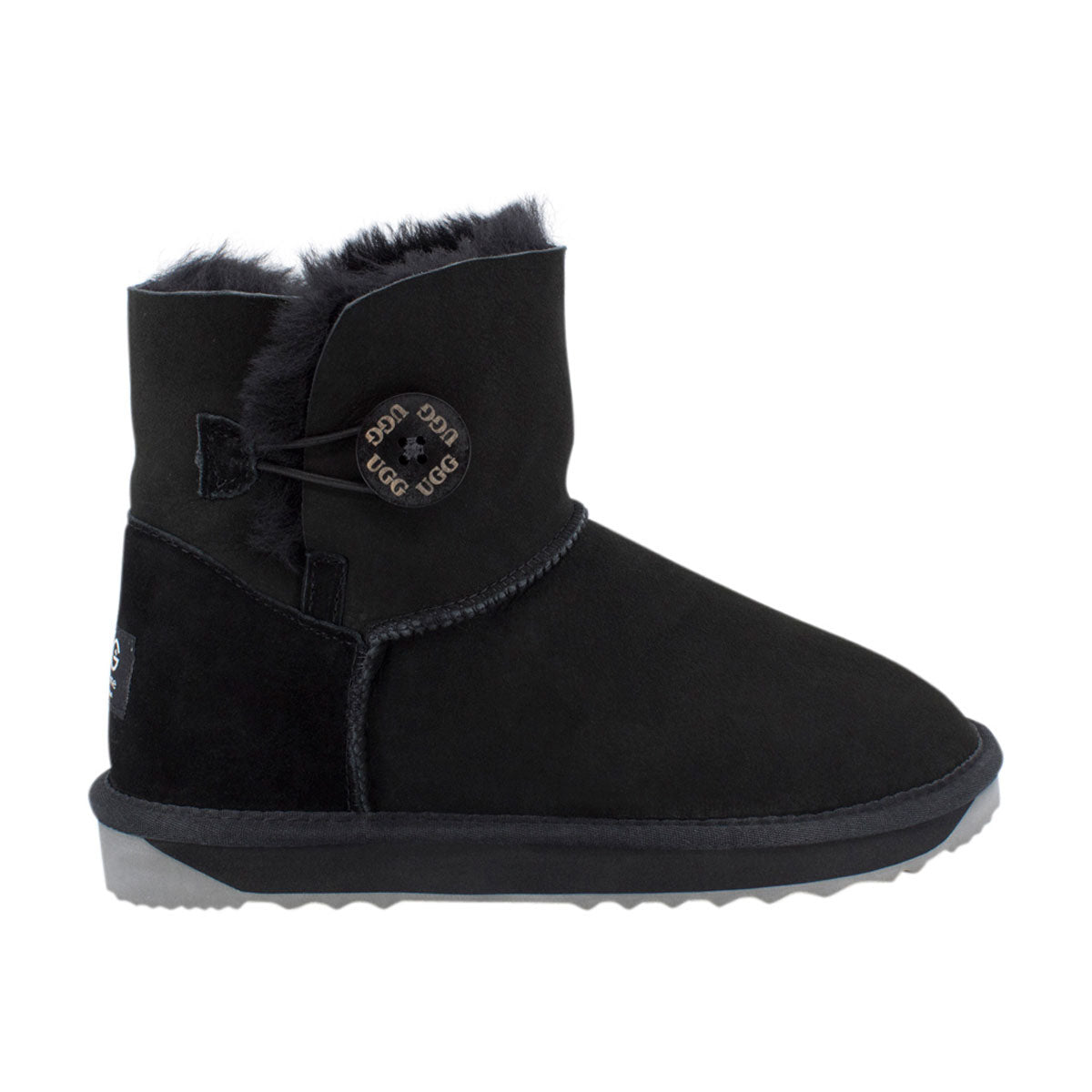 UGG|Australian Made Mini Button Boots|Twin Face First Grade Sheepskin