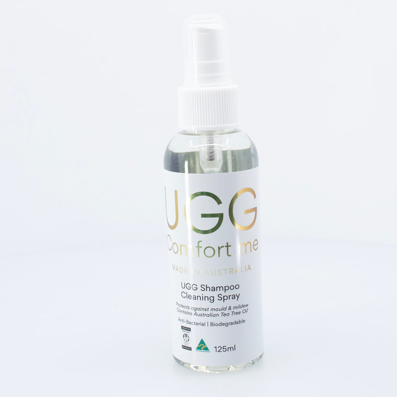 Ugg Boot Sheepskin Shampoo Cleaning Spray, UGG Comfort Me, Australian made
