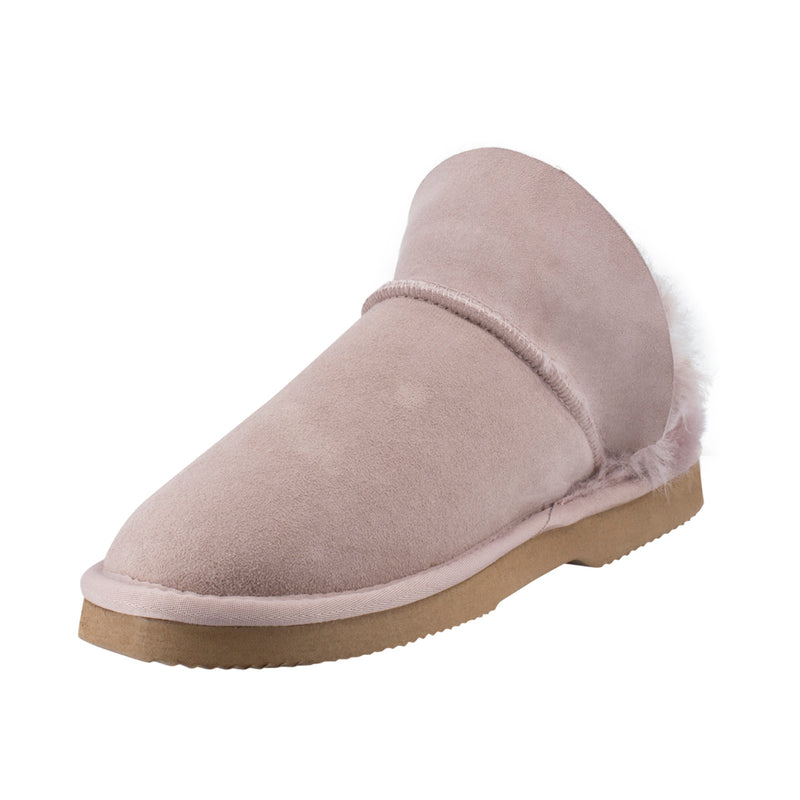 Comfort me UGG Australian Made High Fur Trim Scuffs, Slippers are Made with Australian Shearling for Men & Women, Pink Colour 8