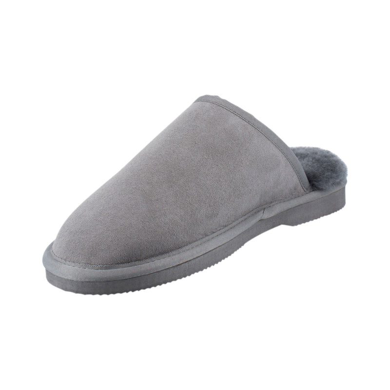 Comfort me UGG Australian Made Classic Scuffs, Slippers are Made with Australian Sheepskin for Men & Women, Grey Colour 7