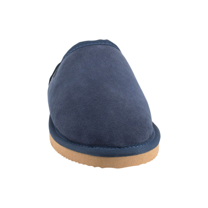 Comfort me UGG Australian Made Classic Scuffs, Slippers are Made with Australian Sheepskin for Men & Women, Navy Colour 8