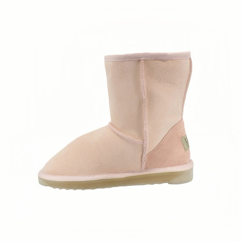 Comfort me UGG Australian Made Mid Classic Boots are Made with Australian Sheepskin for Men & Women, Pink Colour 6