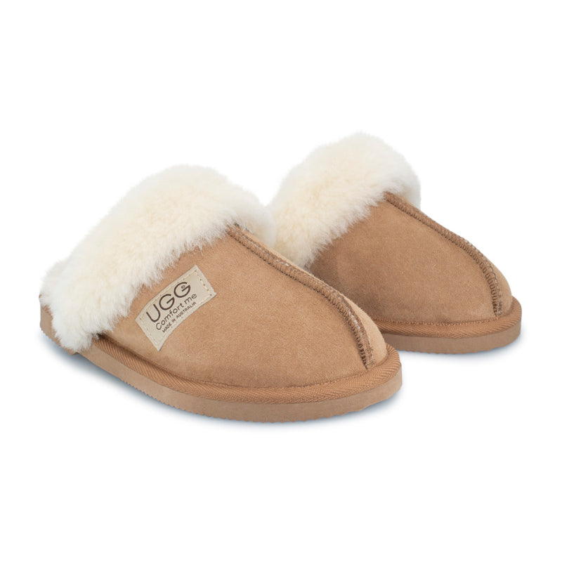 Australian Made, Essentials Fur Trim UGG Scuffs