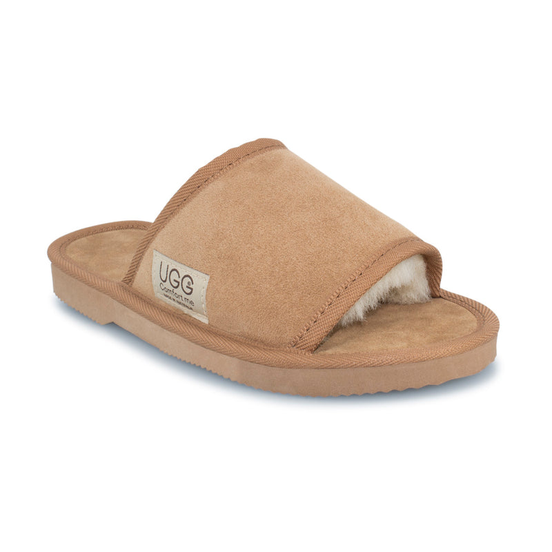 Australian Made, Open Toe Suede UGG Scuffs