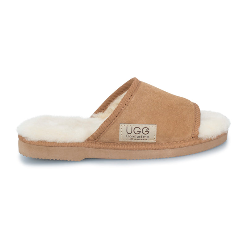 Australian Made Wool UGG Scuffs – Open Toe Design Comfort Me