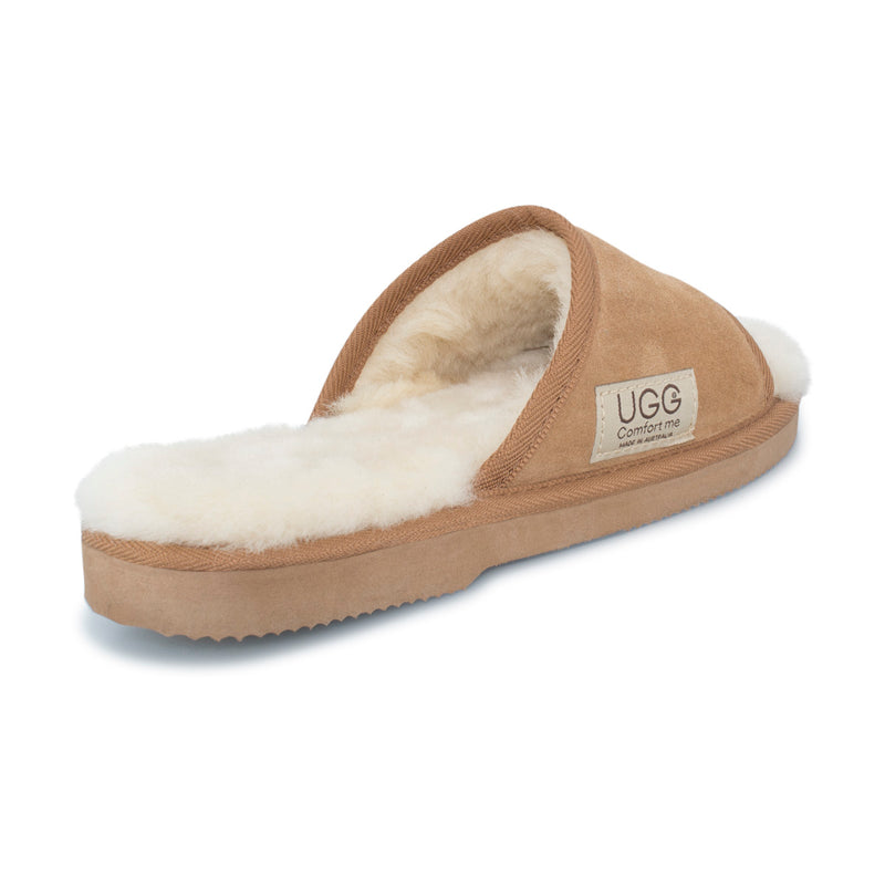 Australian Made, Open Toe Wool UGG Scuffs