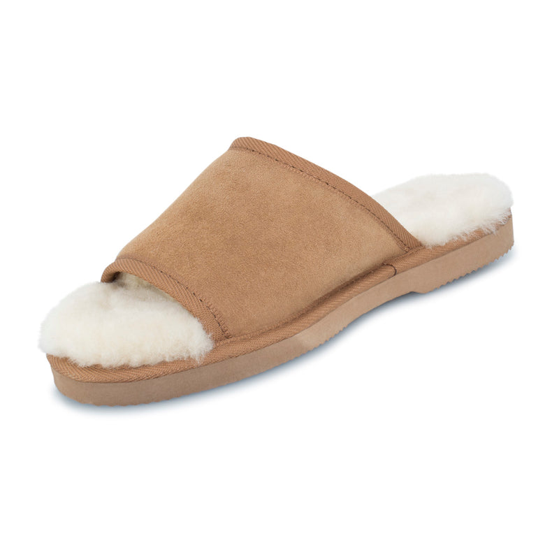 Australian Made, Open Toe Wool UGG Scuffs