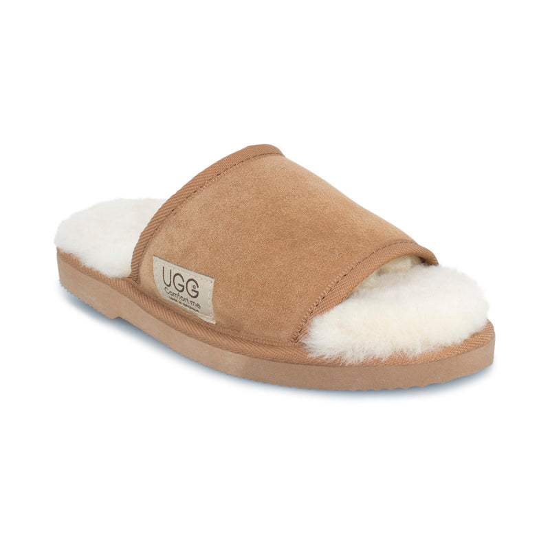 Australian Made, Open Toe Wool UGG Scuffs