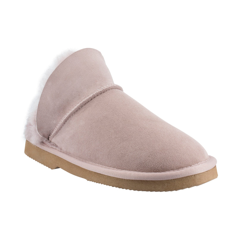 Comfort me UGG Australian Made High Fur Trim Scuffs, Slippers are Made with Australian Shearling for Men & Women, Pink Colour 11