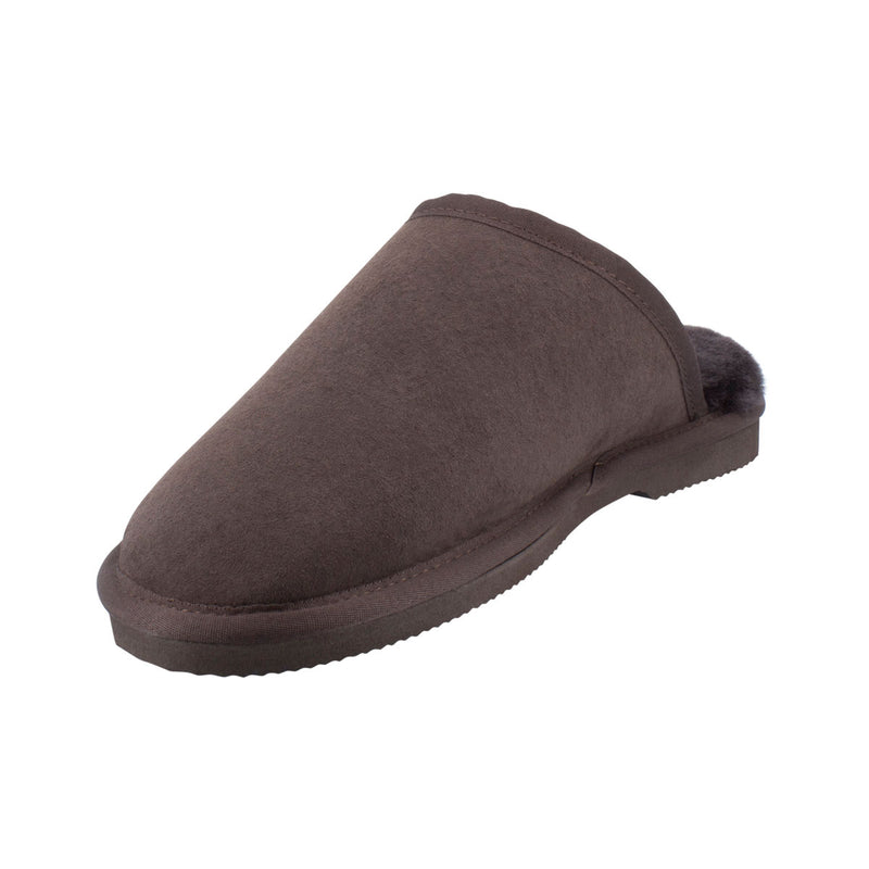 Comfort me UGG Australian Made Classic Scuffs, Slippers are Made with Australian Sheepskin for Men & Women, Chocolate Colour 7