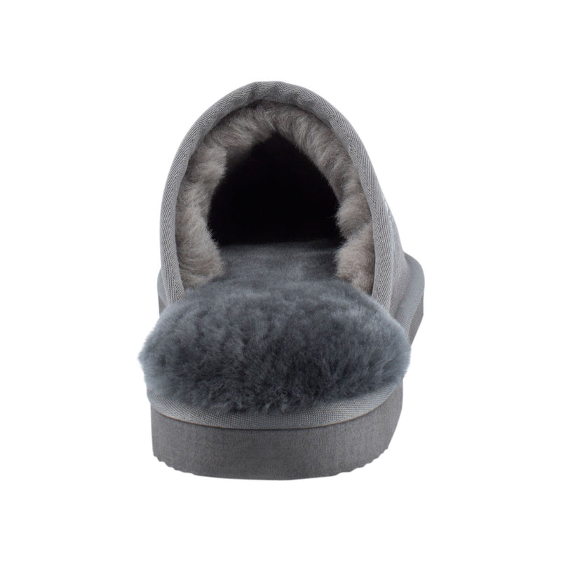 Comfort me UGG Australian Made Classic Scuffs, Slippers are Made with Australian Sheepskin for Men & Women, Grey Colour 4
