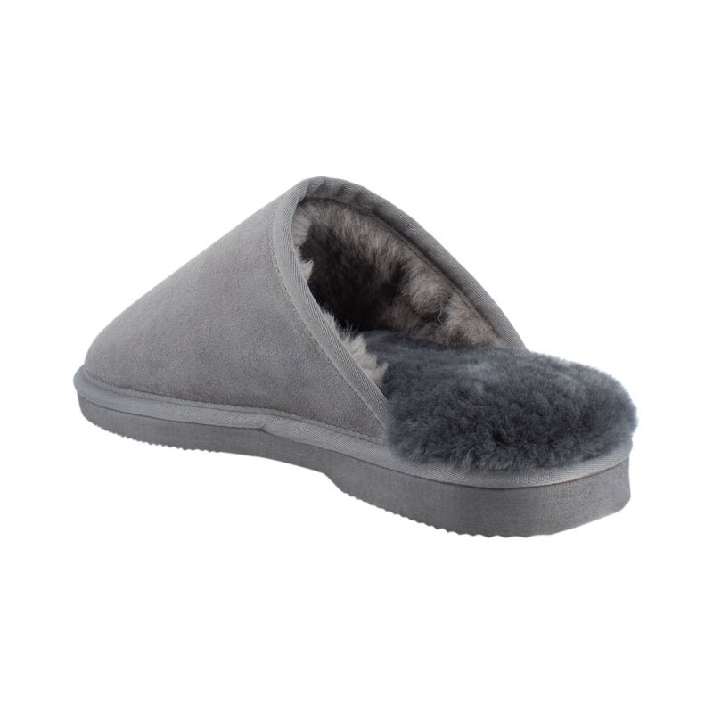 Comfort me UGG Australian Made Classic Scuffs, Slippers are Made with Australian Sheepskin for Men & Women, Grey Colour 5