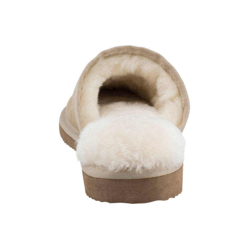 Comfort me UGG Australian Made Classic Scuffs, Slippers are Made with Australian Sheepskin for Men & Women, Sand Colour 4