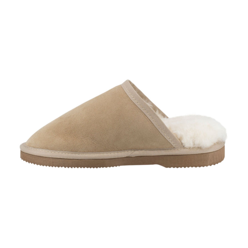 Comfort me UGG Australian Made Classic Scuffs, Slippers are Made with Australian Sheepskin for Men & Women, Sand Colour 6