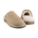 Comfort me UGG Australian Made Classic Scuffs, Slippers are Made with Australian Sheepskin for Men & Women, Sand Colour 2