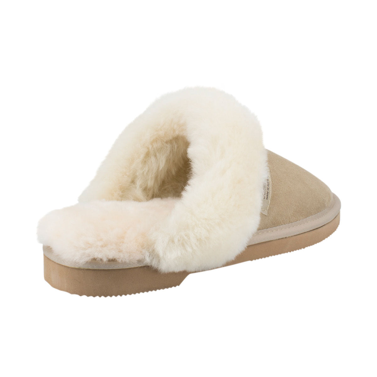 UGG Australian Made Fur Trim Scuffs Twin Face First Grade Sheepskin