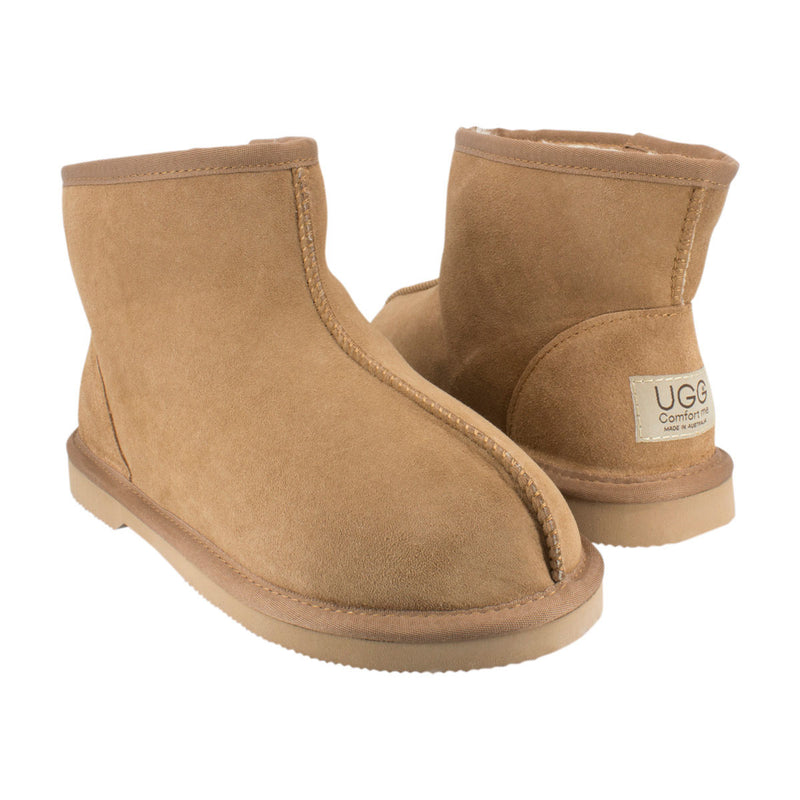 Comfort me UGG Australian Made Classic Boots are Made with Australian Sheepskin for Men & Women, Chestnut Colour 2