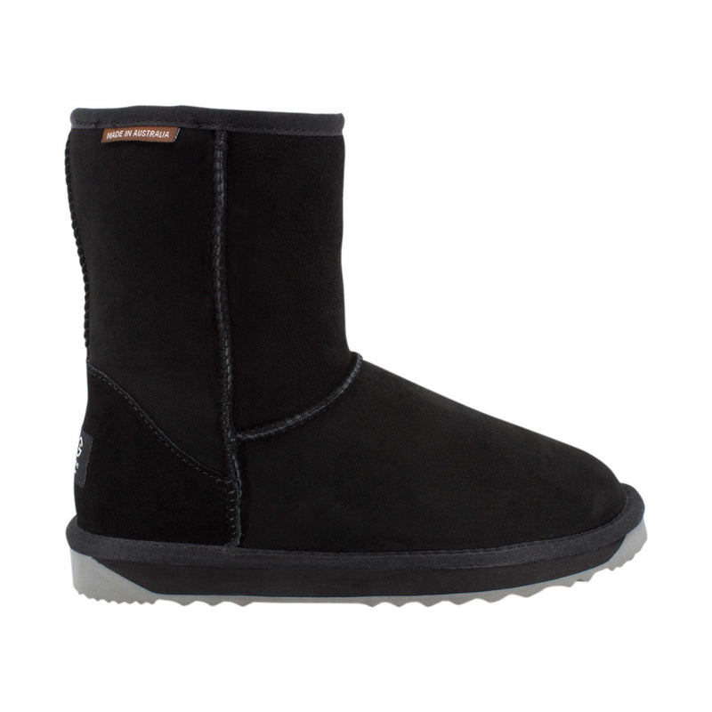 Comfort me UGG Australian Made Mid Classic Boots are Made with Australian Sheepskin for Men & Women, Black Colour 1