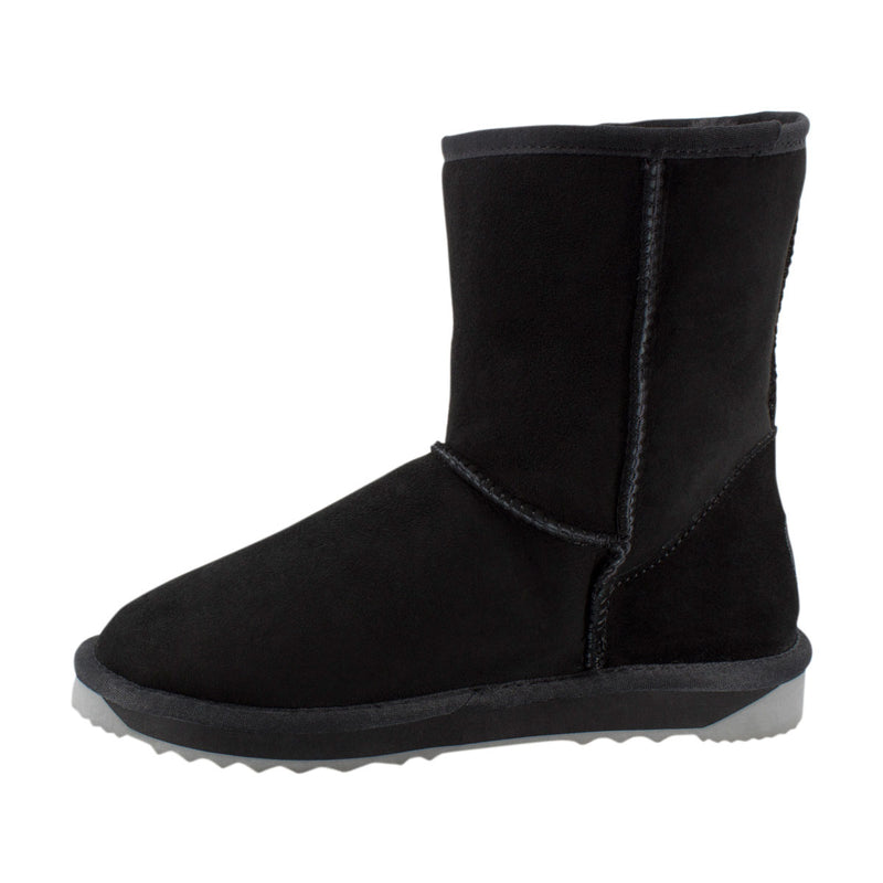 Comfort me UGG Australian Made Mid Classic Boots are Made with Australian Sheepskin for Men & Women, Black Colour 6