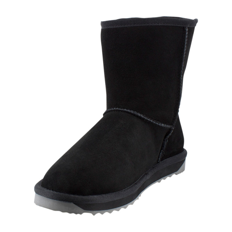 Comfort me UGG Australian Made Mid Classic Boots are Made with Australian Sheepskin for Men & Women, Black Colour 7