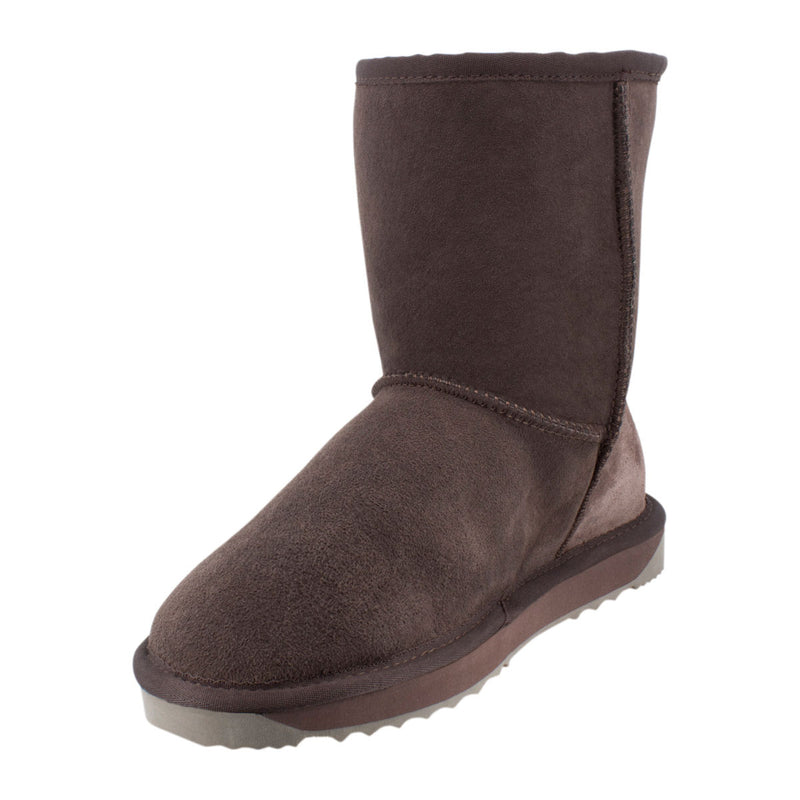 Comfort me UGG Australian Made Mid Classic Boots are Made with Australian Sheepskin for Men & Women, Chocolate Colour 7
