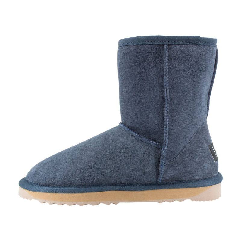 Comfort me UGG Australian Made Mid Classic Boots are Made with Australian Sheepskin for Men & Women, Navy Colour 6