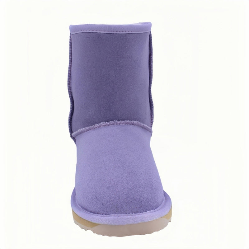 Comfort me UGG Australian Made Mid Classic Boots are Made with Australian Sheepskin for Men & Women, Lilac Colour 8