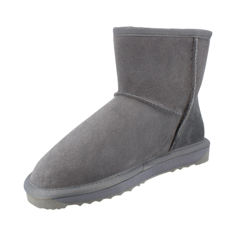 Comfort me UGG Australian Made Mini Classic Boots are Made with Australian Sheepskin for Men & Women, Grey Colour -8