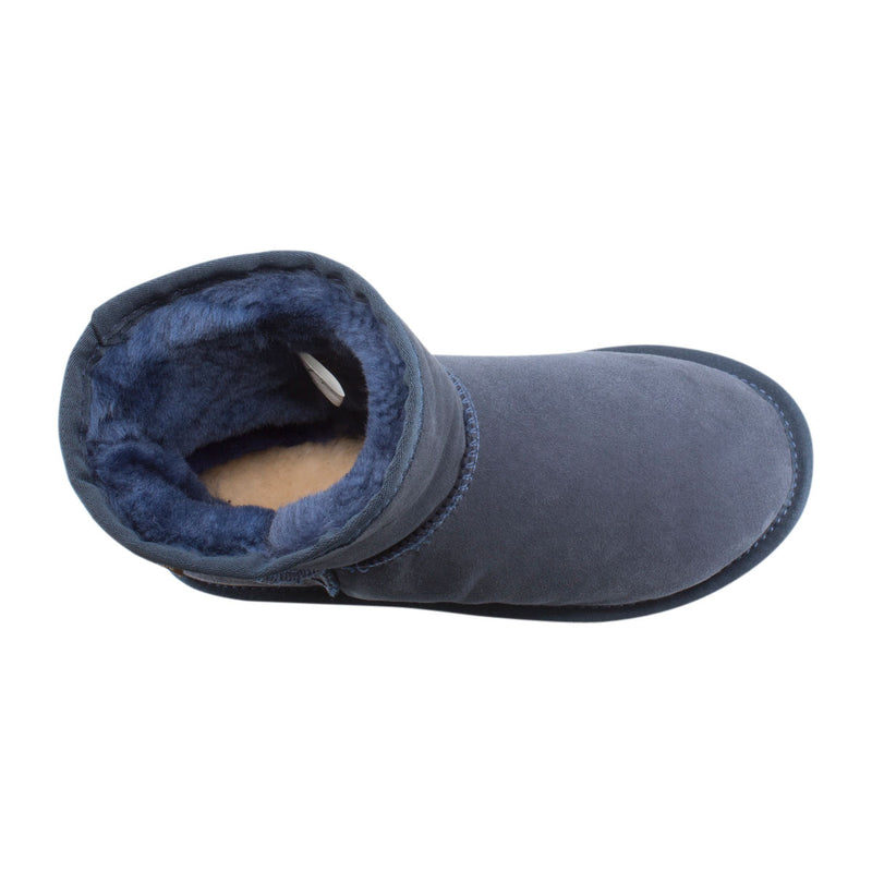 Comfort me UGG Australian Made Mini Classic Boots are Made with Australian Sheepskin for Men & Women, Navy Colour -11