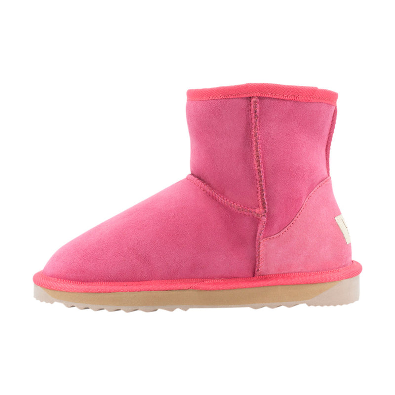 Comfort me UGG Australian Made Mini Classic Boots are Made with Australian Sheepskin for Men & Women, Ruby Colour -5
