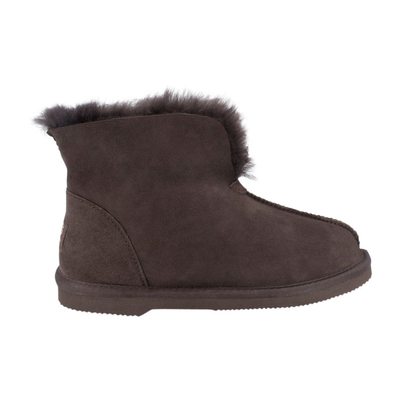 Comfort me UGG Australian Made Classic Slippers are Made with Australian Sheepskin for Men & Women, Chocolate Colour 3