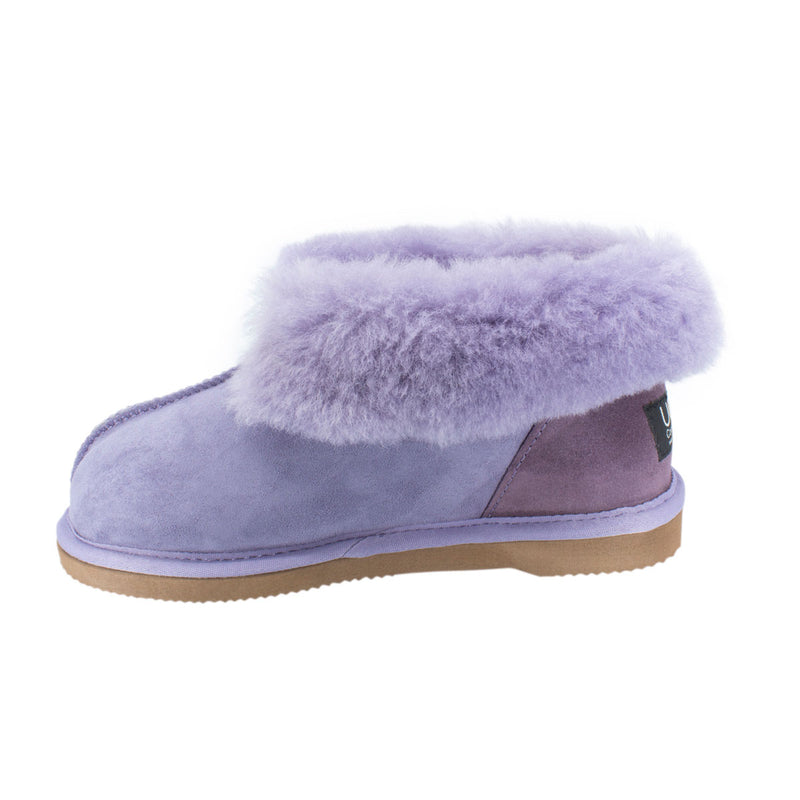Comfort me UGG Australian Made Classic Slippers are Made with Australian Sheepskin for Men & Women, Lilac Colour 7