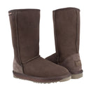 Comfort me UGG Australian Made Baby Gripper Booties are Made with Australian Sheepskin for Babies, Chocolate Colour 3