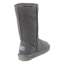 Comfort me UGG Australian Made Baby Gripper Booties are Made with Australian Sheepskin for Babies, Grey Colour 4