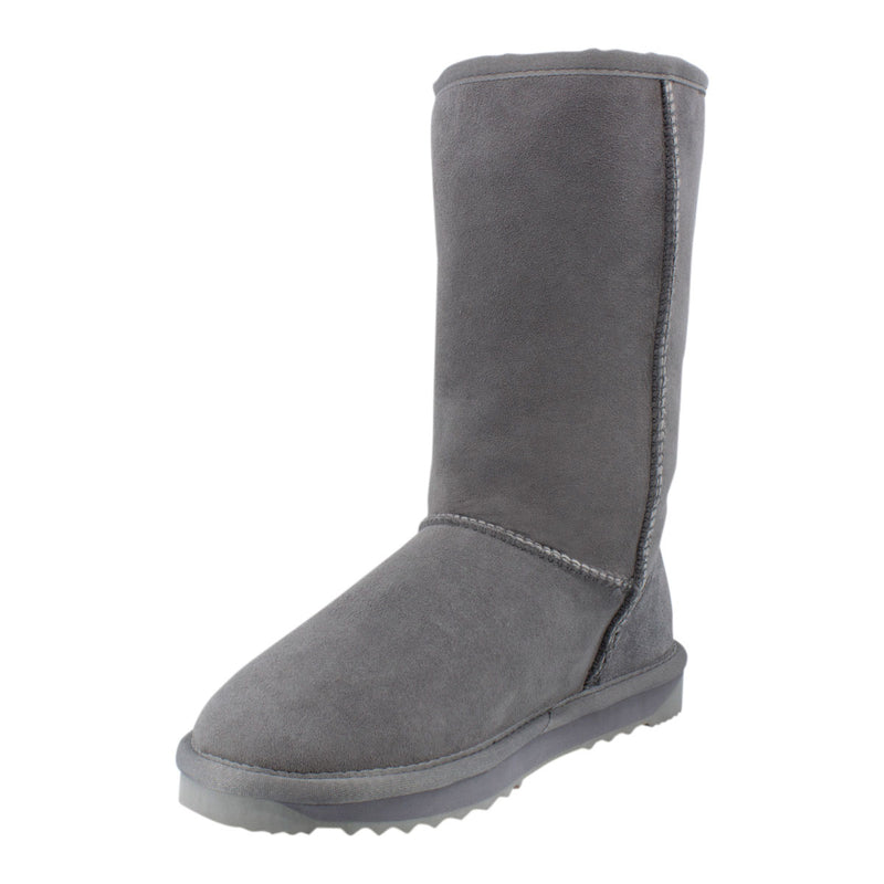 Comfort me UGG Australian Made Baby Gripper Booties are Made with Australian Sheepskin for Babies, Grey Colour 8