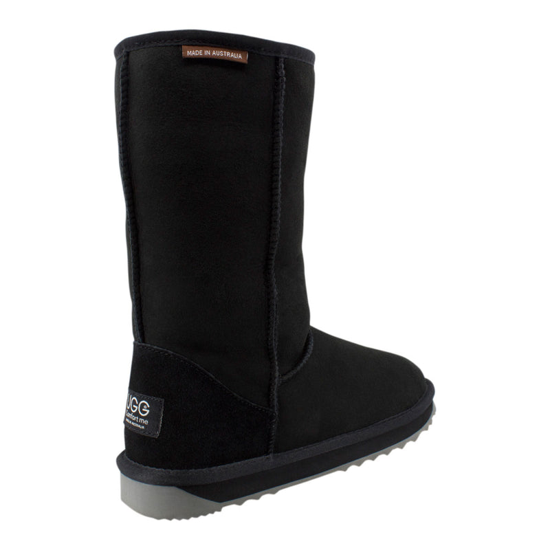 Comfort me UGG Australian Made Tall Classic Boots are Made with Australian Sheepskin for Men & Women, Black Colour 4
