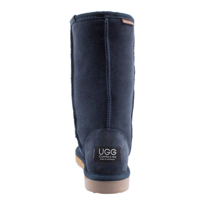 Comfort me UGG Australian Made Tall Classic Boots are Made with Australian Sheepskin for Men & Women, Navy Colour 3