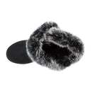 Comfort me UGG Australian Made Designer Fur Trim Boots are Made with Australian Sheepskin for Women, Black Colour 11