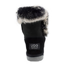 Comfort me UGG Australian Made Designer Fur Trim Boots are Made with Australian Sheepskin for Women, Black Colour 5