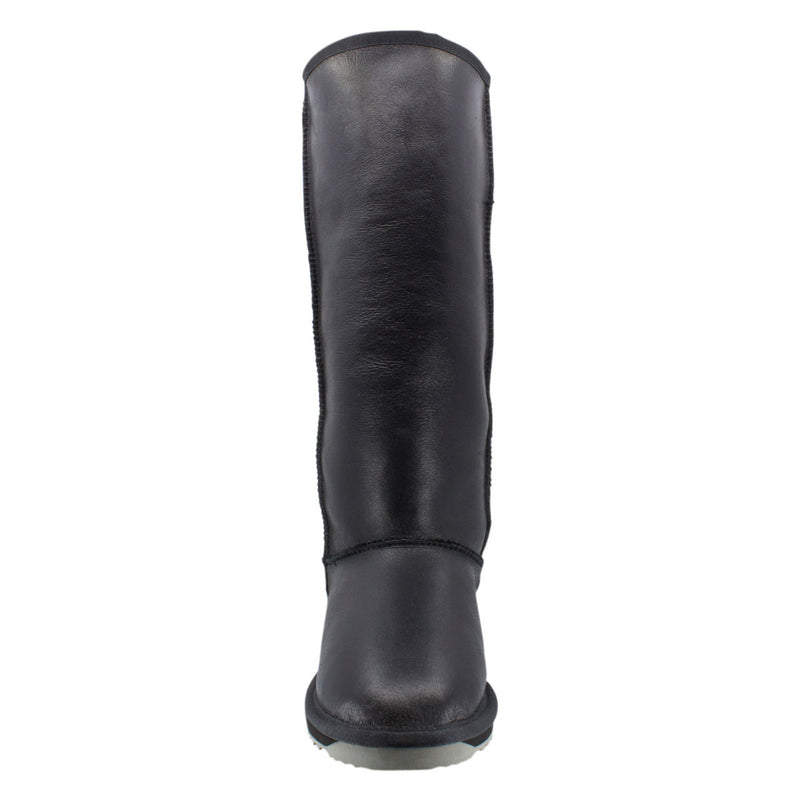 Comfort me UGG Australian Made NAPPA Knee High Classic Fashion Boots are Made with Australian Sheepskin for Women, Black Leather 7