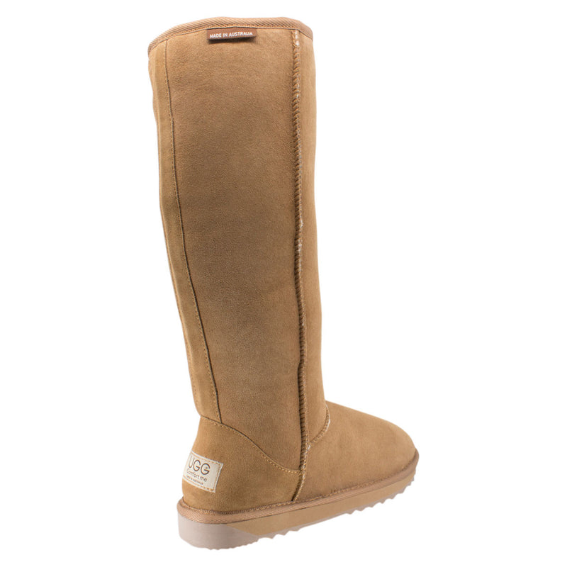 Comfort me UGG Australian Made  Knee High Classic Fashion Boots are Made with Australian Sheepskin for Women, Chestnut Colour 3