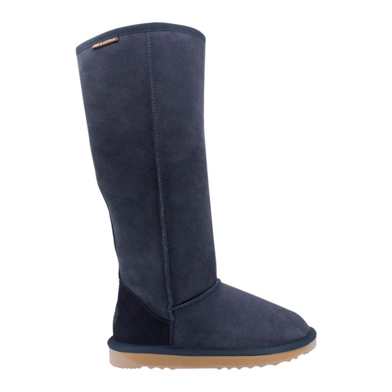 Comfort me UGG Australian Made  Knee High Classic Fashion Boots are Made with Australian Sheepskin for Women, Navy Colour 1