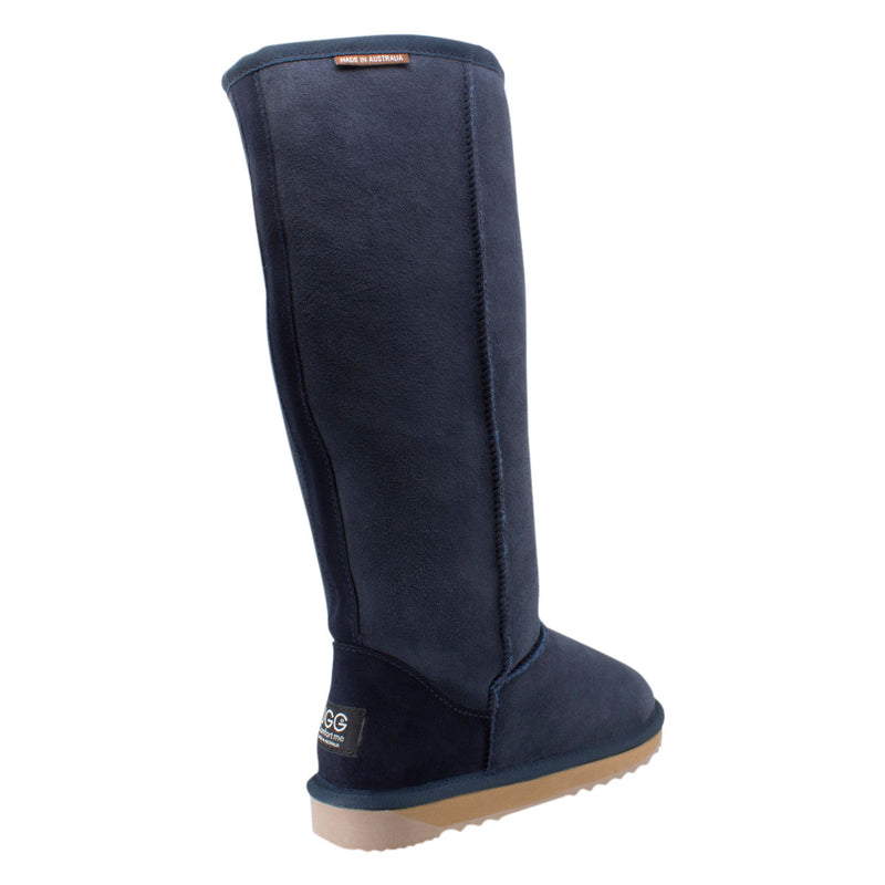 Comfort me UGG Australian Made  Knee High Classic Fashion Boots are Made with Australian Sheepskin for Women, Navy Colour 2