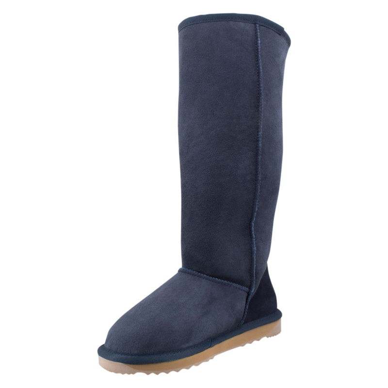 Comfort me UGG Australian Made  Knee High Classic Fashion Boots are Made with Australian Sheepskin for Women, Navy Colour 6