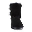 Comfort me UGG Australian Made Mid Button Boots are Made with Australian Sheepskin for Men & Women, Black Colour 10