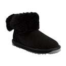 Comfort me UGG Australian Made Mid Button Boots are Made with Australian Sheepskin for Men & Women, Black Colour 11