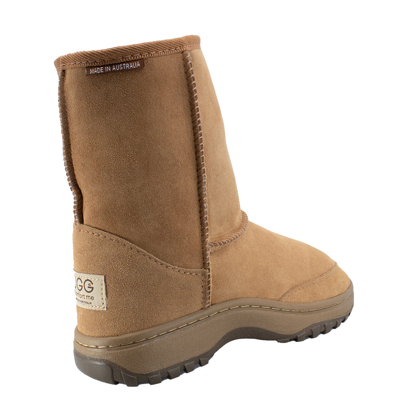 Comfort me UGG Australian Made Terrain Outdoor Boots are Made with Australian Sheepskin for Men & Women, Chestnut Colour 3